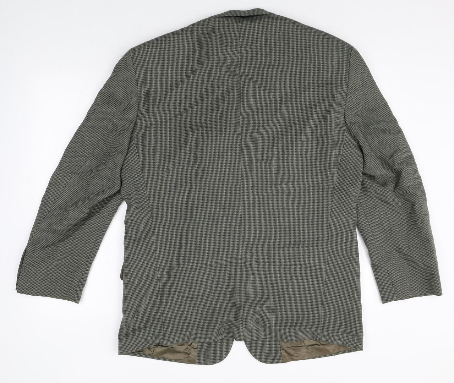 Marks and Spencer Mens Grey Cotton Jacket Suit Jacket Size 42 Regular