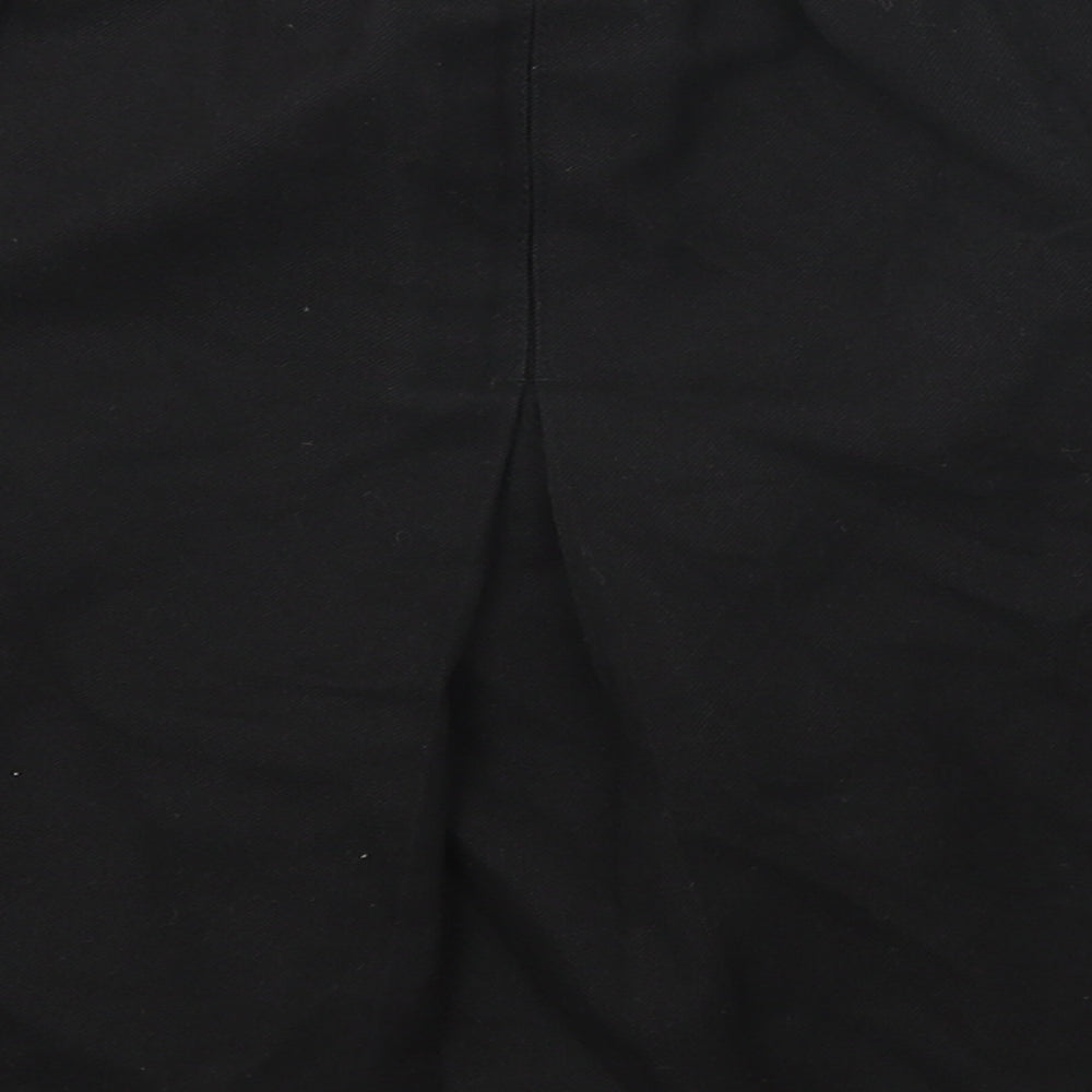 NEXT Girls Black Polyester Tulip Skirt Size 15 Years Regular Button