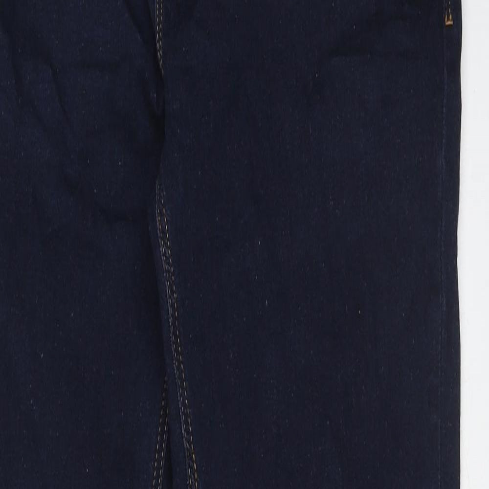 NEXT Boys Blue Cotton Skinny Jeans Size 16 Years Regular Zip