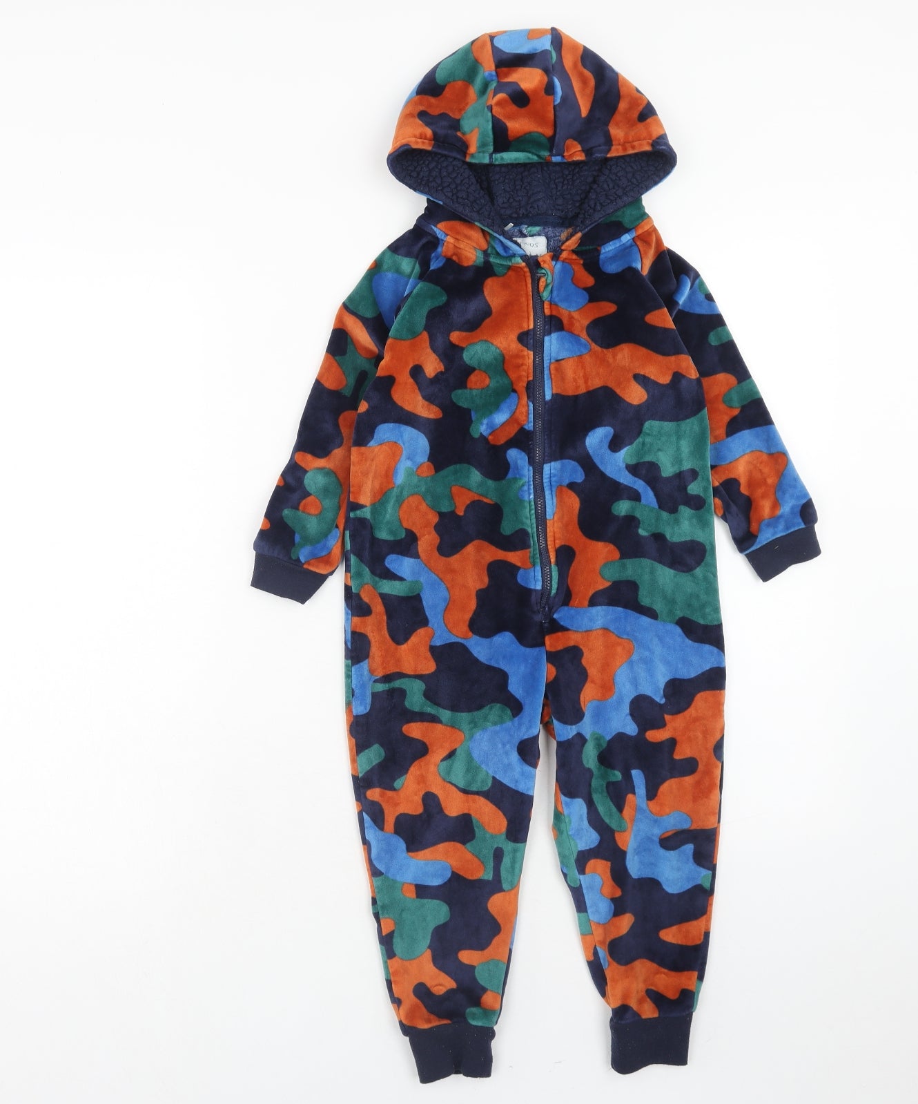 TU Boys Multicoloured Camouflage Polyester One Piece Size 3-4 Years Zip