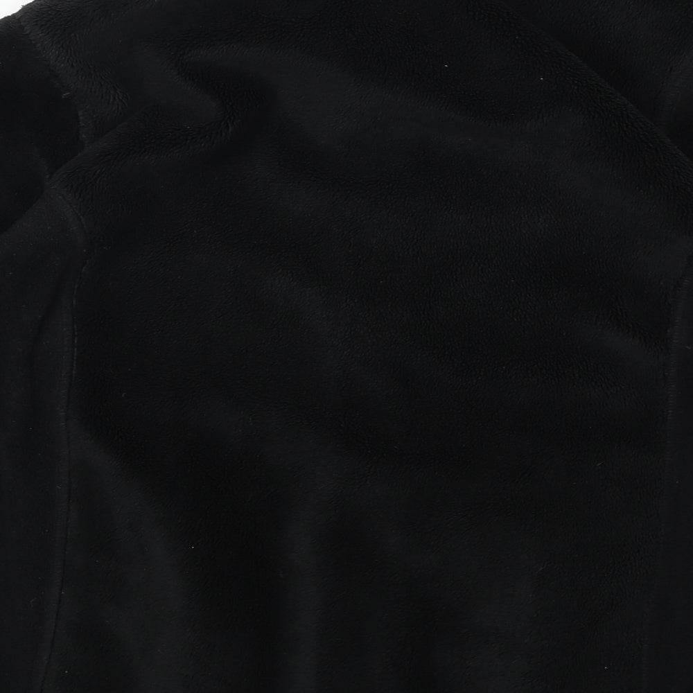 Marks and Spencer Womens Black Jacket Size 14 Zip