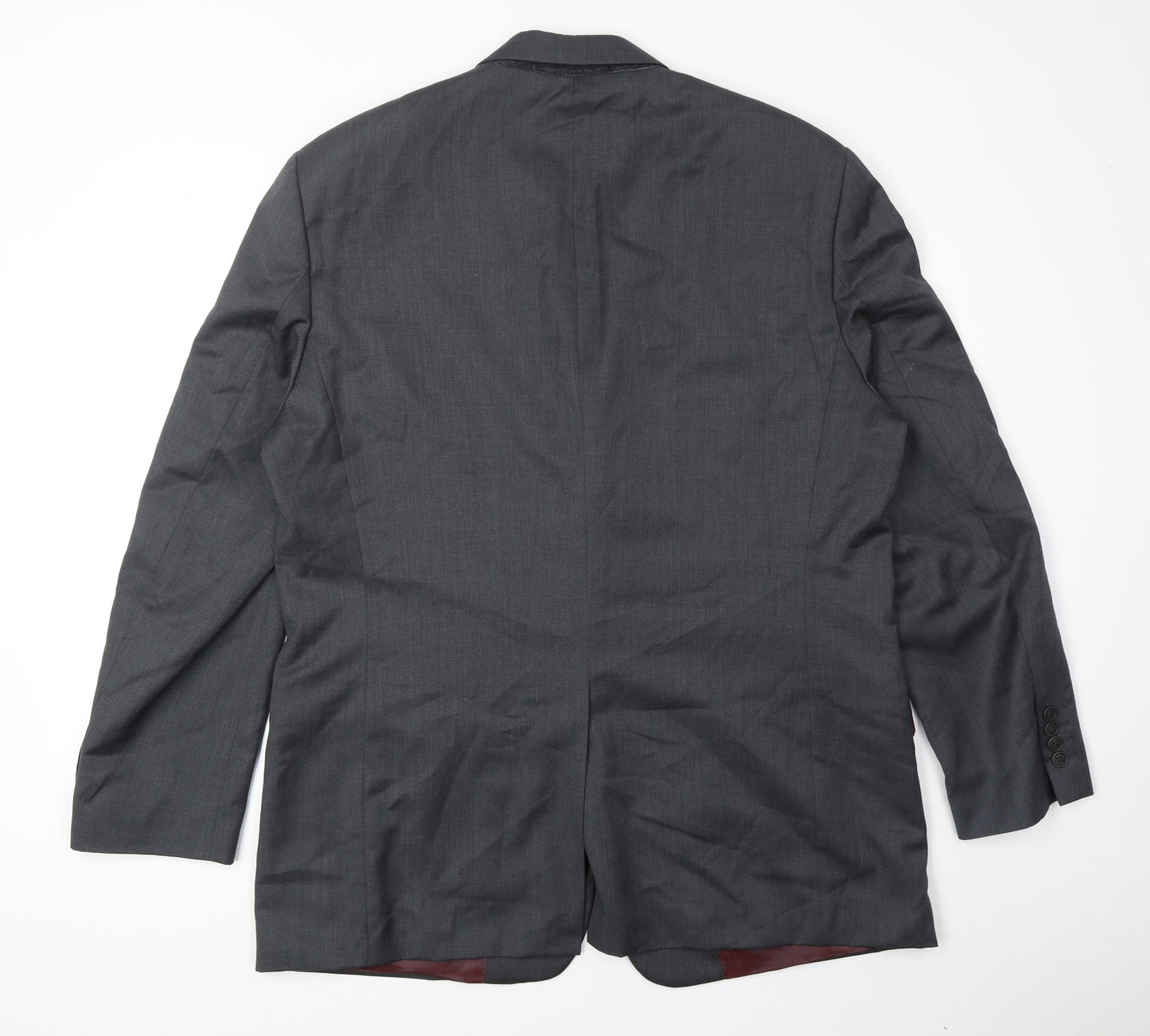 Ted Baker Mens Grey Wool Jacket Suit Jacket Size 44 Regular