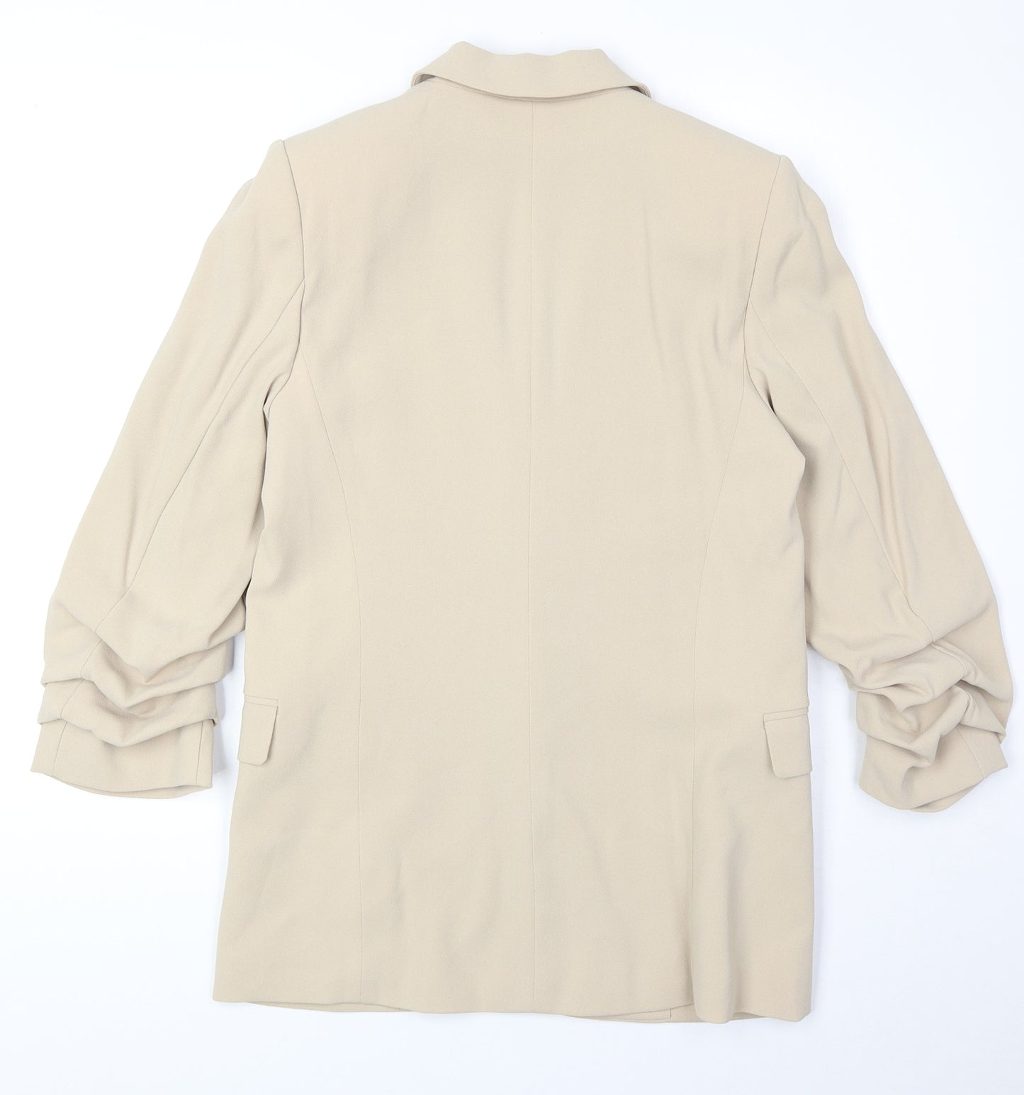 Marks and Spencer Womens Beige Jacket Blazer Size 10
