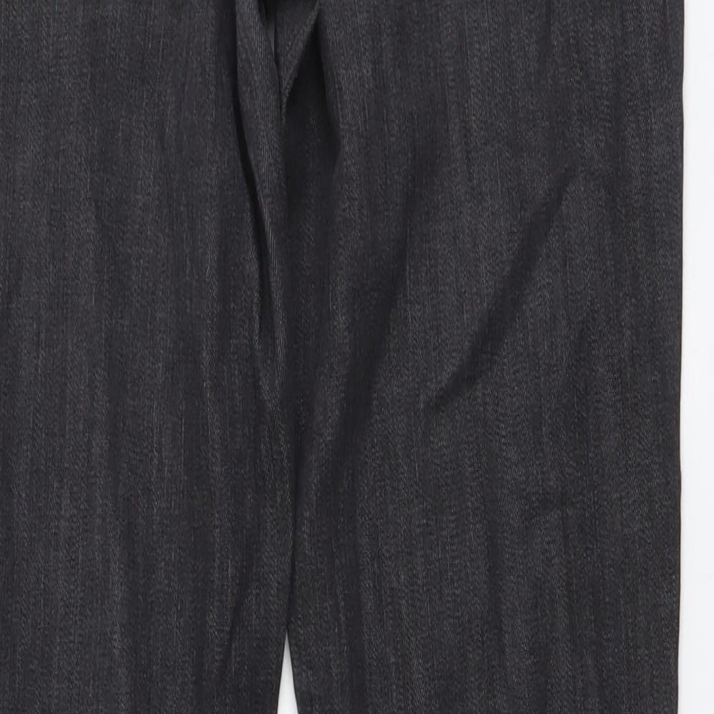 AllSaints Womens Grey Cotton Tapered Jeans Size 29 in L30 in Regular Button