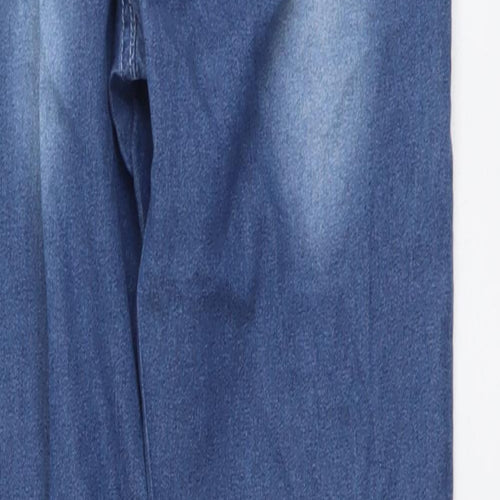 SheIn Womens Blue Cotton Skinny Jeans Size M L30 in Regular Button