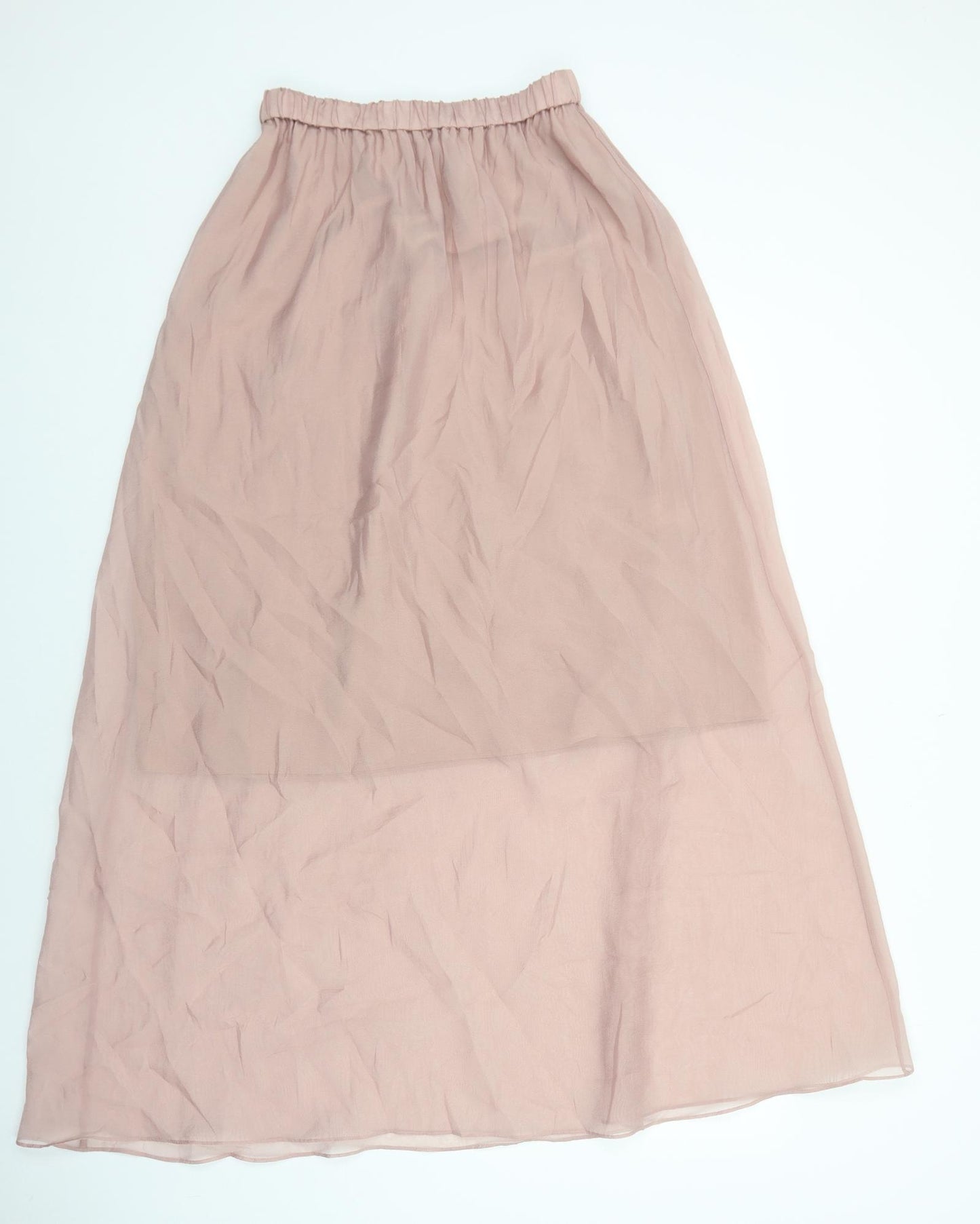 & Other Stories Womens Pink Polyester Swing Skirt Size S