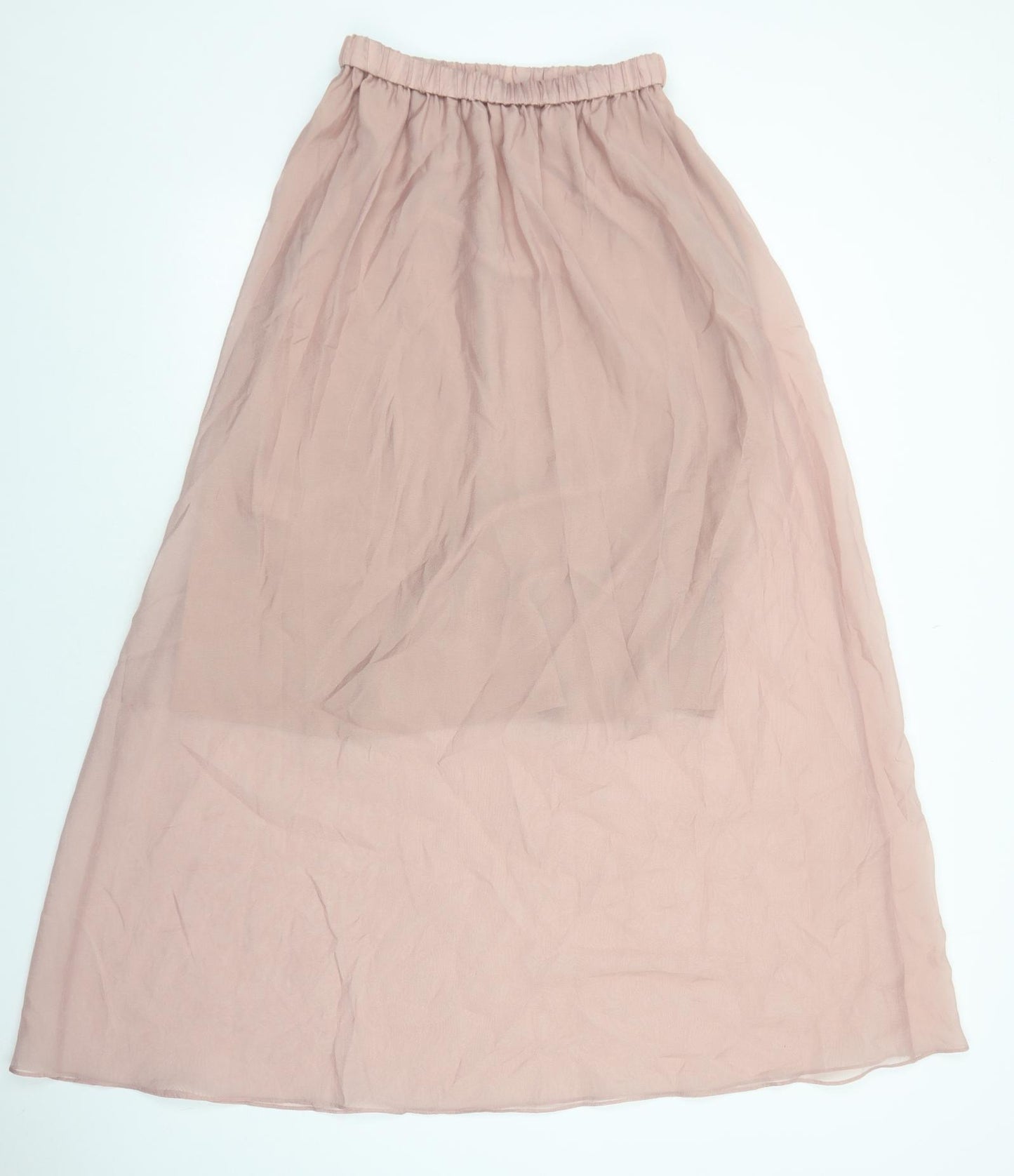 & Other Stories Womens Pink Polyester Swing Skirt Size S