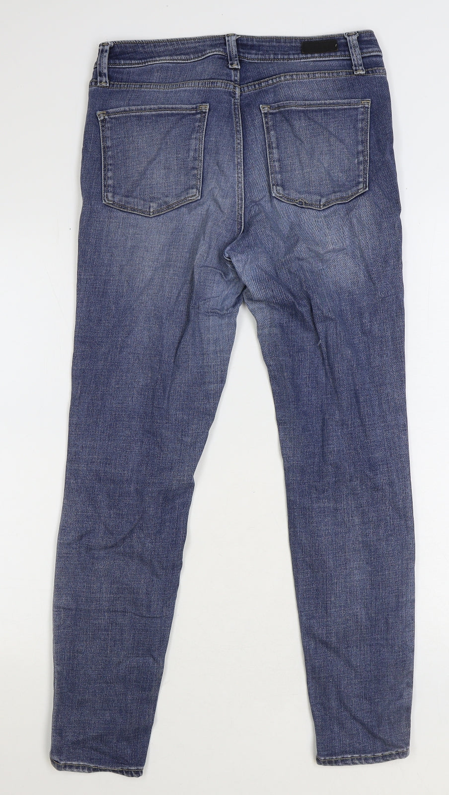 DKNY Mens Blue Cotton Skinny Jeans Size 30 in Regular Zip