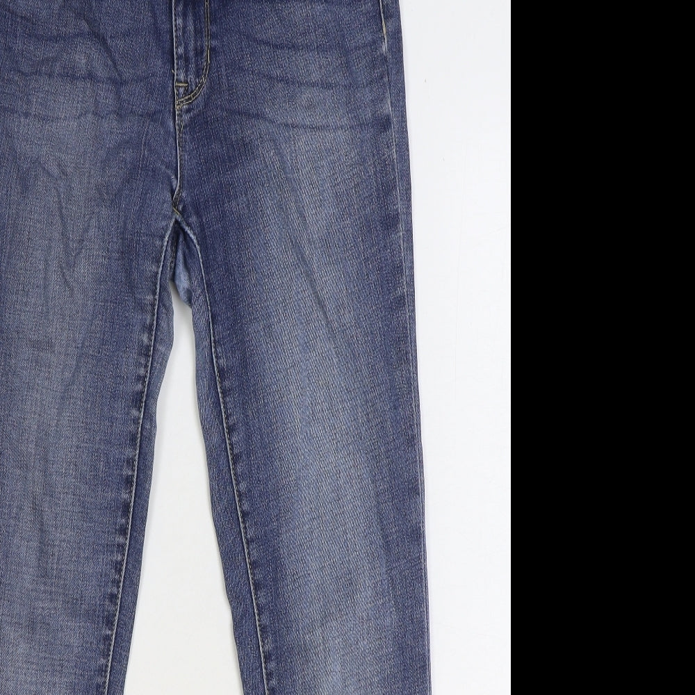 DKNY Mens Blue Cotton Skinny Jeans Size 30 in Regular Zip
