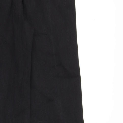 Denim & Co. Womens Black Cotton Skinny Jeans Size 8 Slim Zip