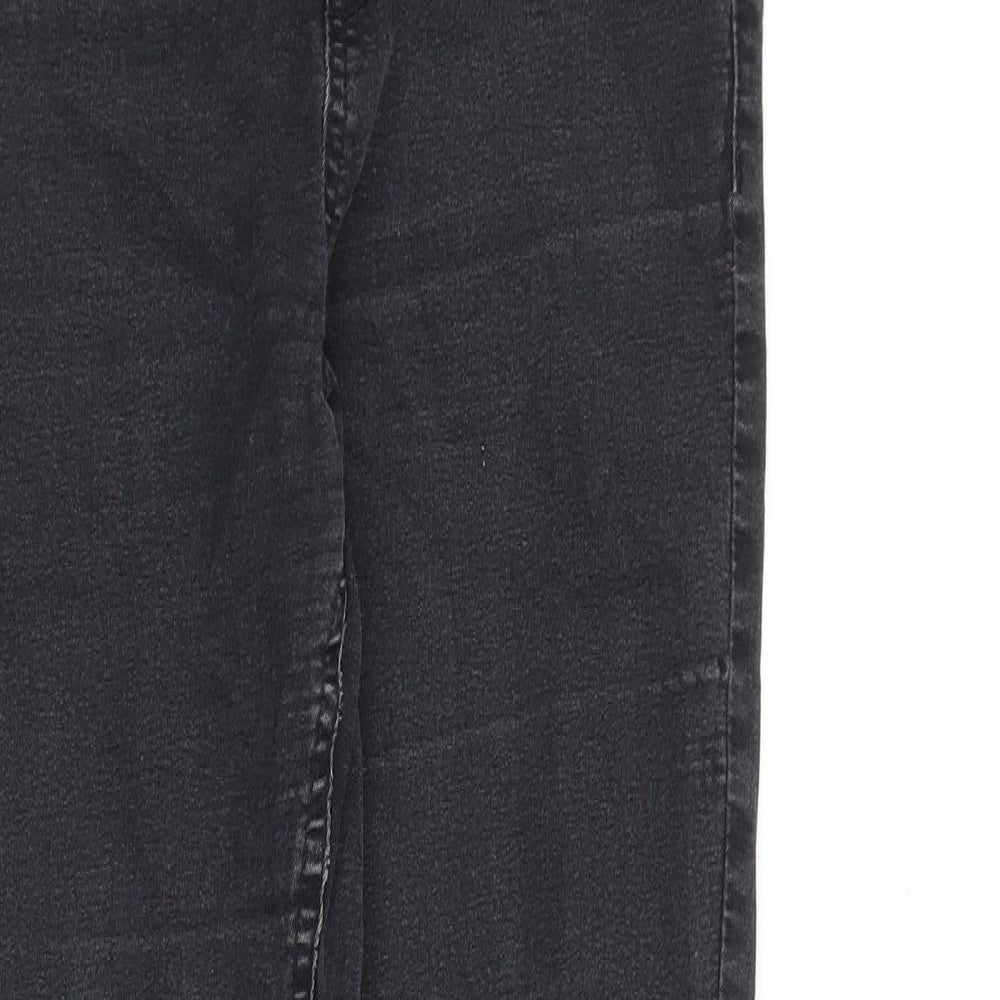 Marks and Spencer Womens Black Cotton Jegging Jeans Size 8 Slim