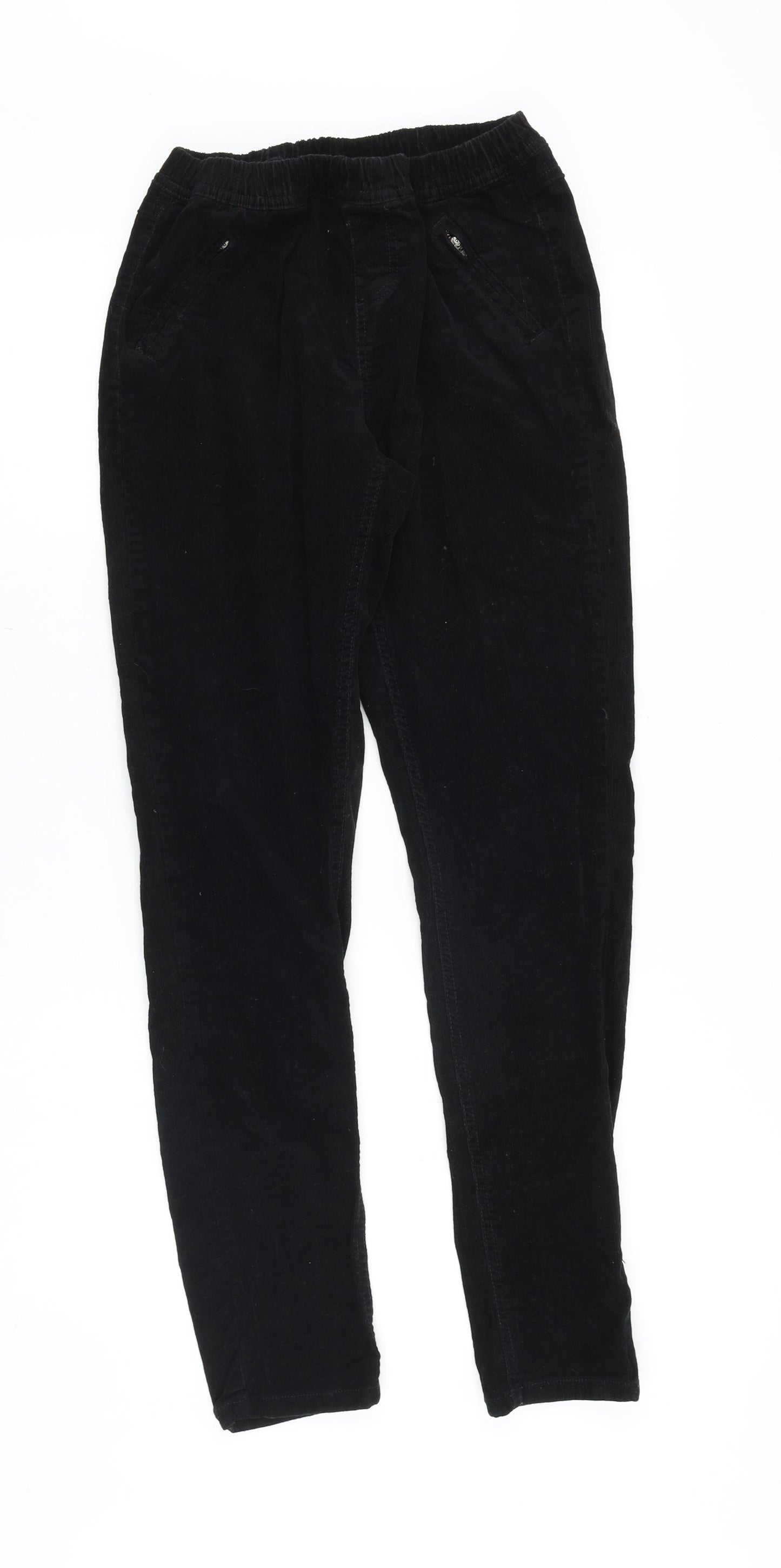 ESMARA Womens Black Cotton Jegging Trousers Size 16 Regular