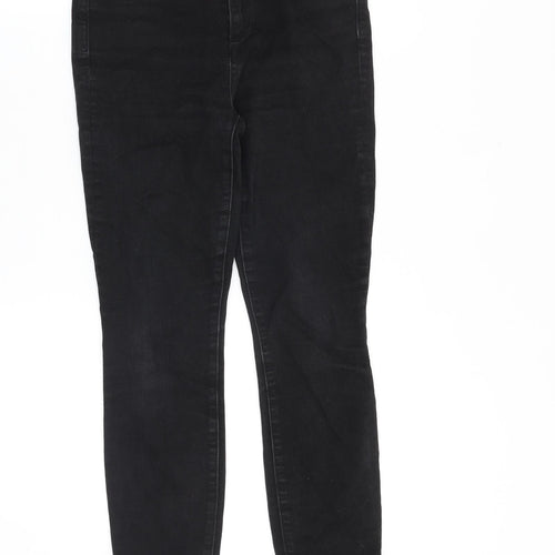 Gap Womens Black Cotton Skinny Jeans Size 26 in Slim Zip