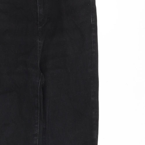 Gap Womens Black Cotton Skinny Jeans Size 26 in Slim Zip