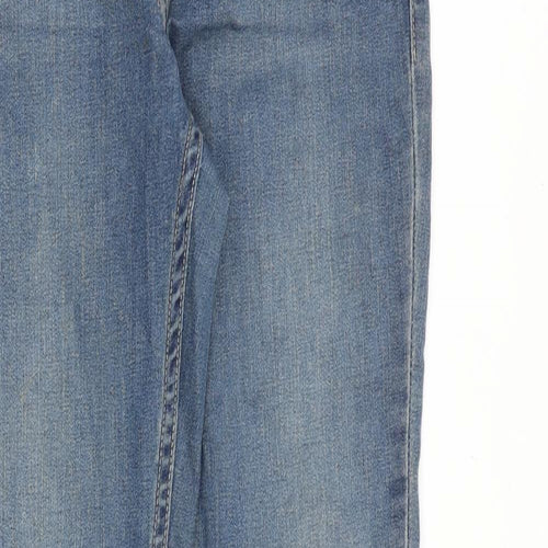 Signature by Levi Strauss & Co. Womens Blue Cotton Skinny Jeans Size 27 in Slim Zip