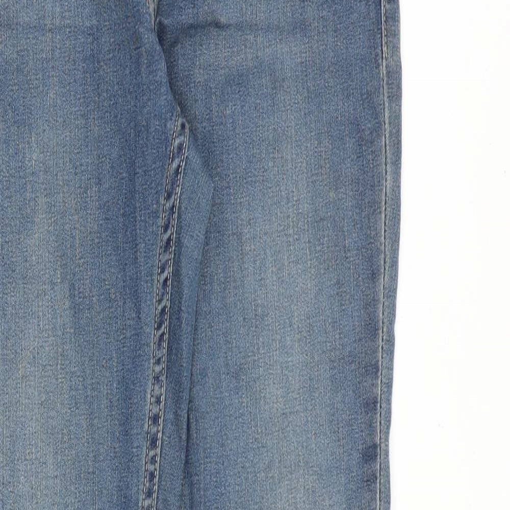 Signature by Levi Strauss & Co. Womens Blue Cotton Skinny Jeans Size 27 in Slim Zip