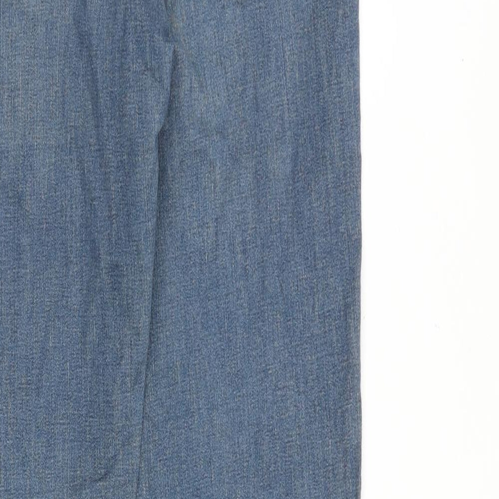 Signature by Levi Strauss & Co. Womens Blue Cotton Skinny Jeans Size 27 in Slim Zip