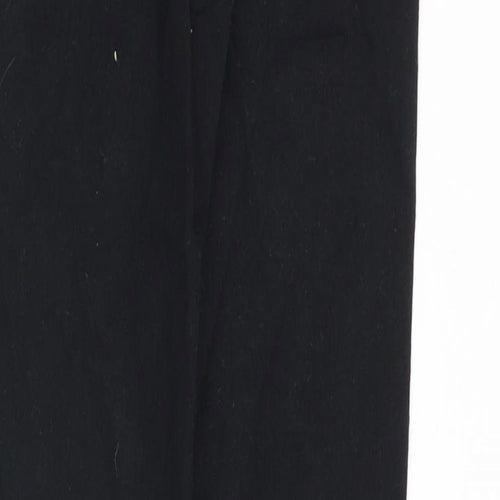 Denim & Co. Womens Black Cotton Skinny Jeans Size 10 Slim Zip