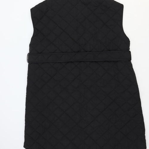 Jol Womens Black Jacket Waistcoat Size M Tie