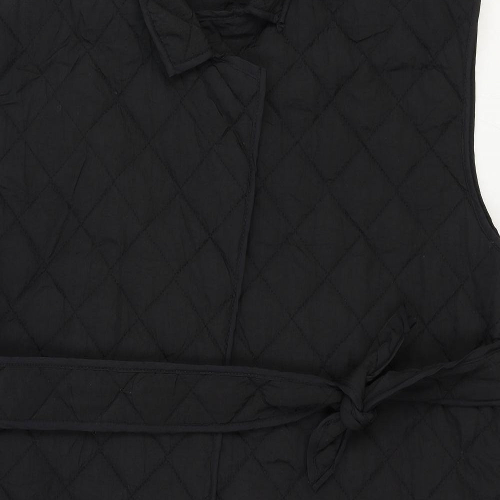 Jol Womens Black Jacket Waistcoat Size M Tie