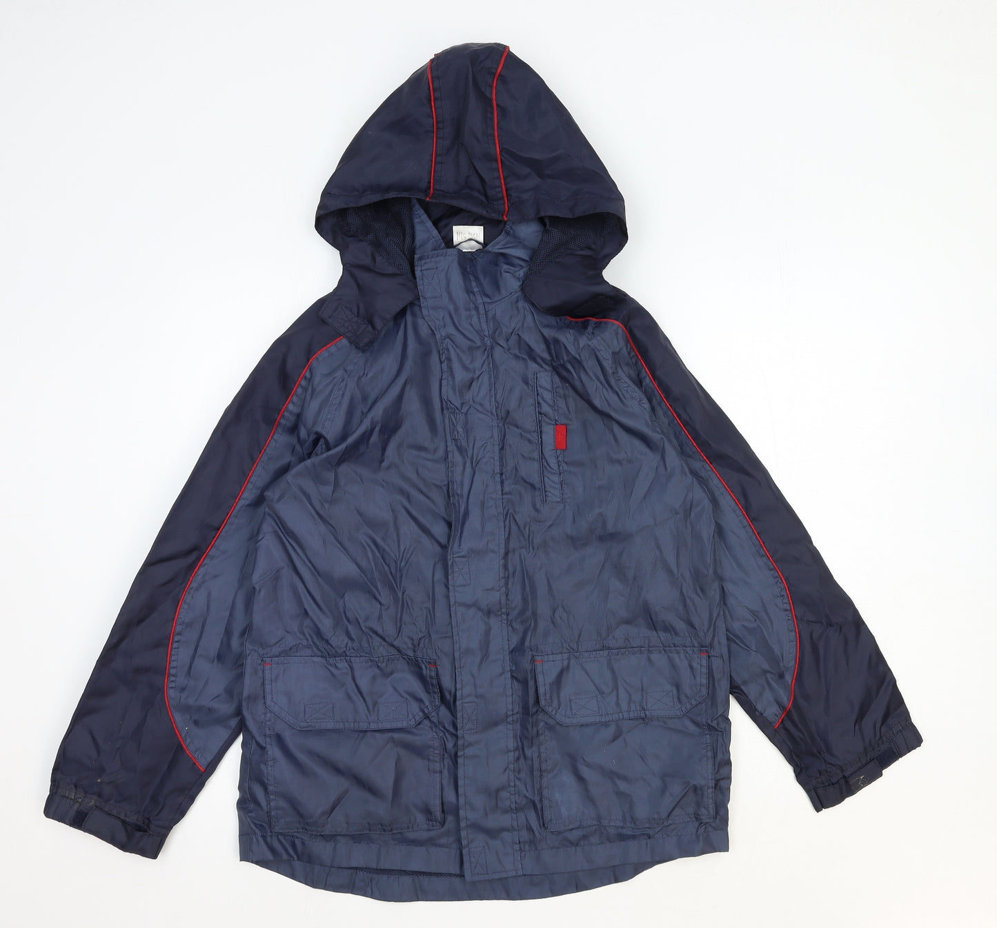 Ladybird Boys Blue Windbreaker Jacket Size 12-13 Years Zip
