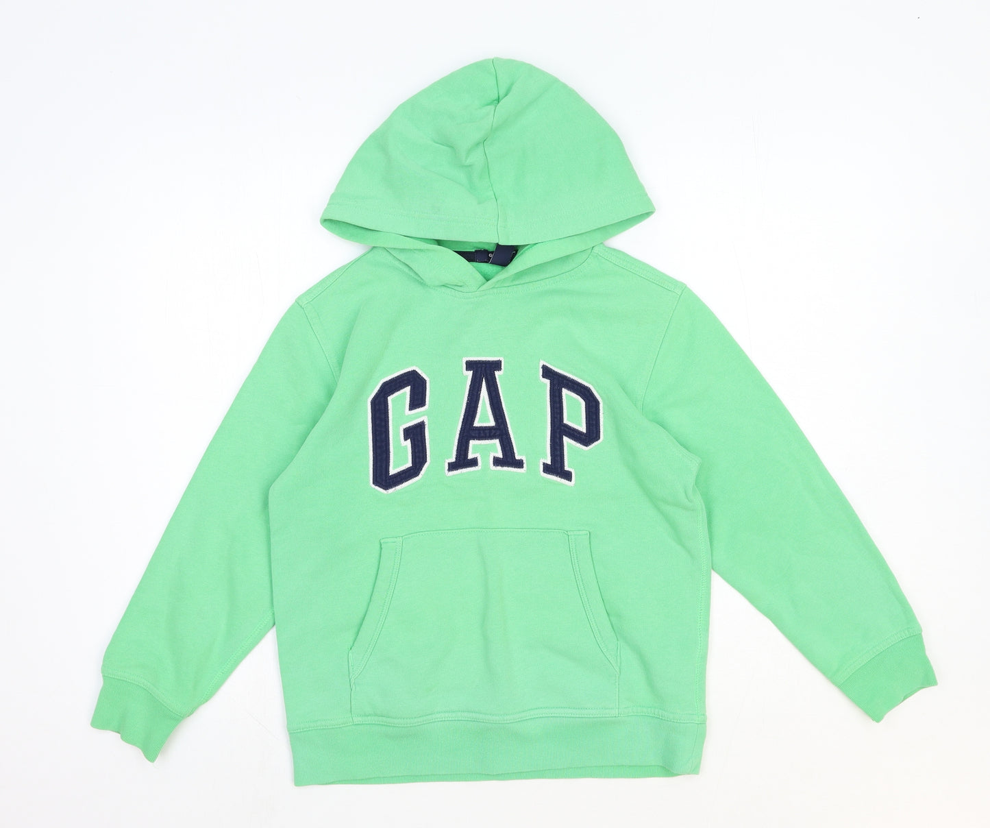 Gap Boys Green Cotton Pullover Hoodie Size M Pullover