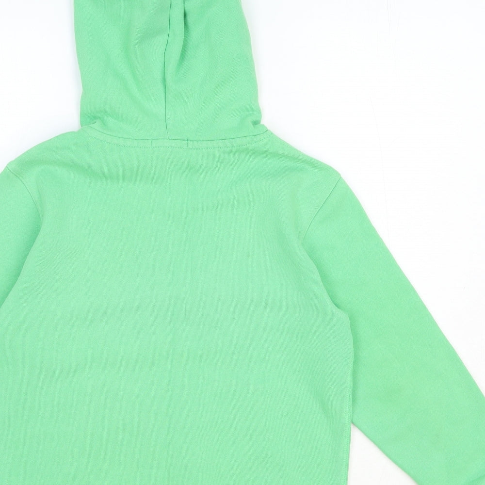 Gap Boys Green Cotton Pullover Hoodie Size M Pullover