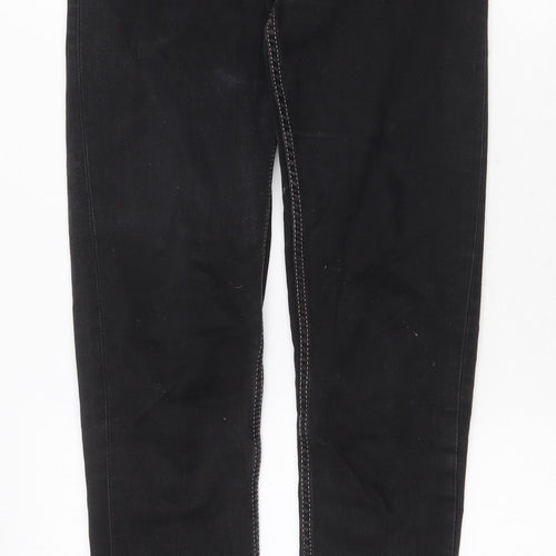 ESMARA Womens Grey Cotton Skinny Jeans Size 10 Regular Zip
