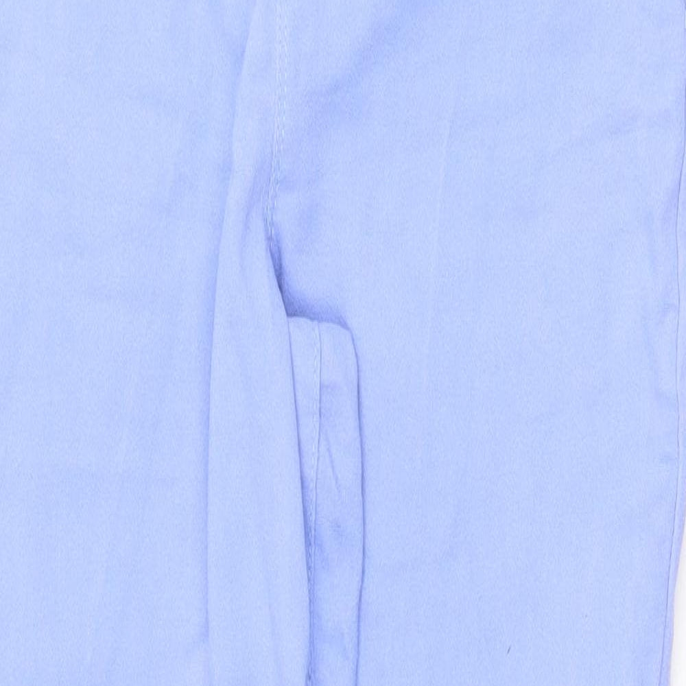 Preworn Womens Purple Cotton Jegging Jeans Size 34 in Regular Zip