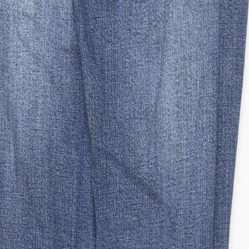 Indigo Rein Womens Blue Cotton Skinny Jeans Size 30 in Regular Zip