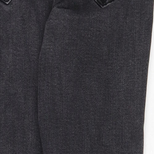 New Look Womens Grey Cotton Skinny Jeans Size 10 Regular Zip