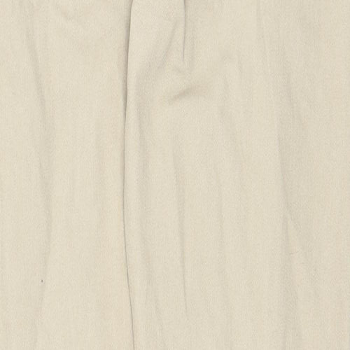 Denim & Co. Mens Beige Cotton Skinny Jeans Size 30 in Regular Zip