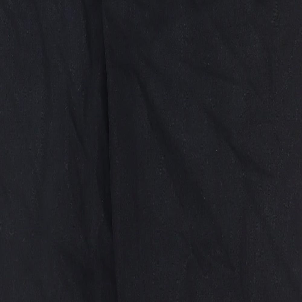 NEXT Mens Black Cotton Straight Jeans Size 30 in Regular Zip