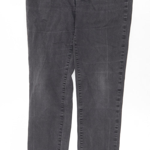 Linea Womens Grey Cotton Jegging Jeans Size 12 Regular