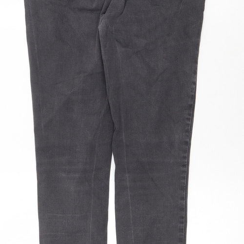 Linea Womens Grey Cotton Jegging Jeans Size 12 Regular