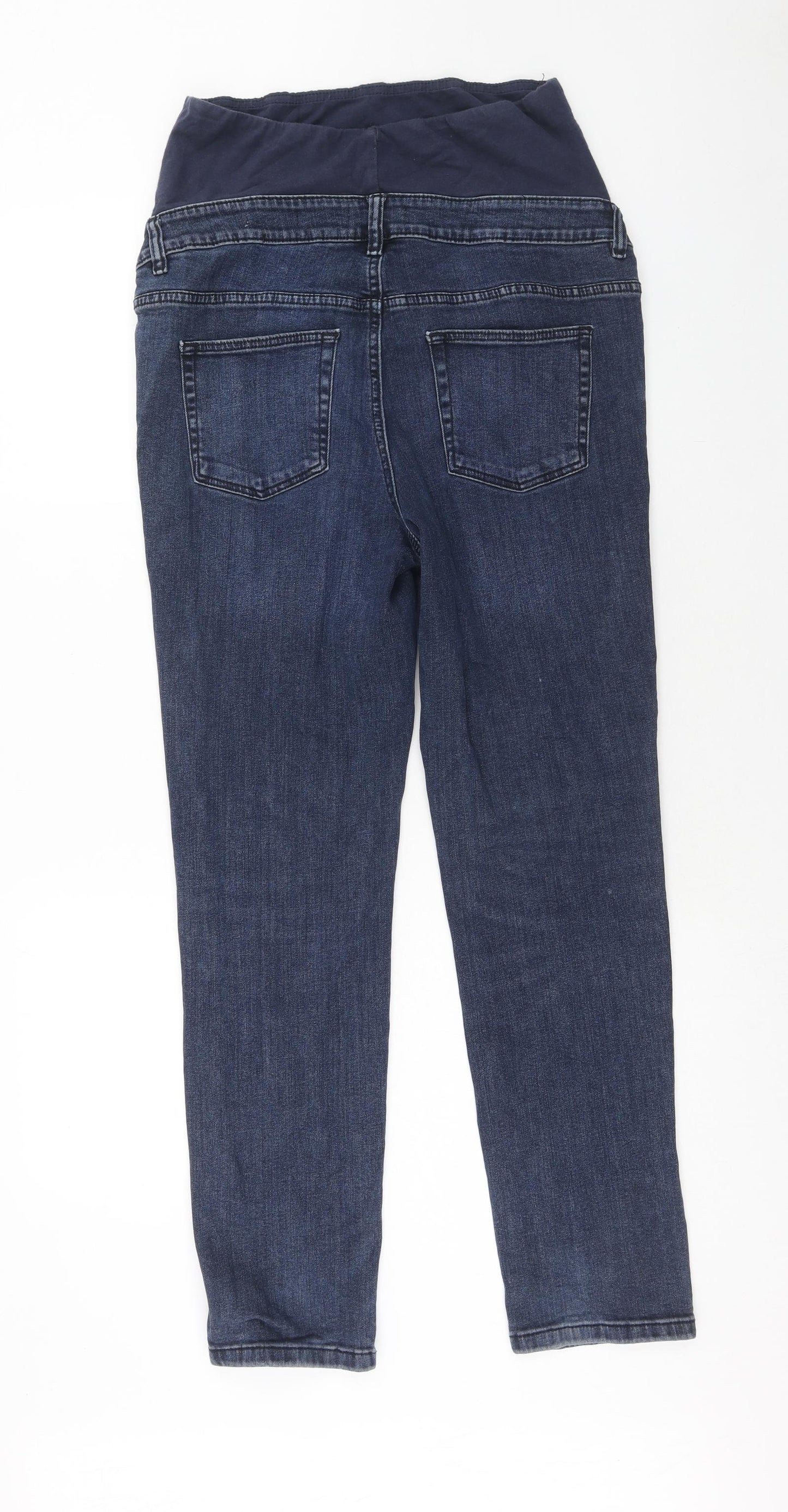 TU Womens Blue Cotton Skinny Jeans Size 12 Regular