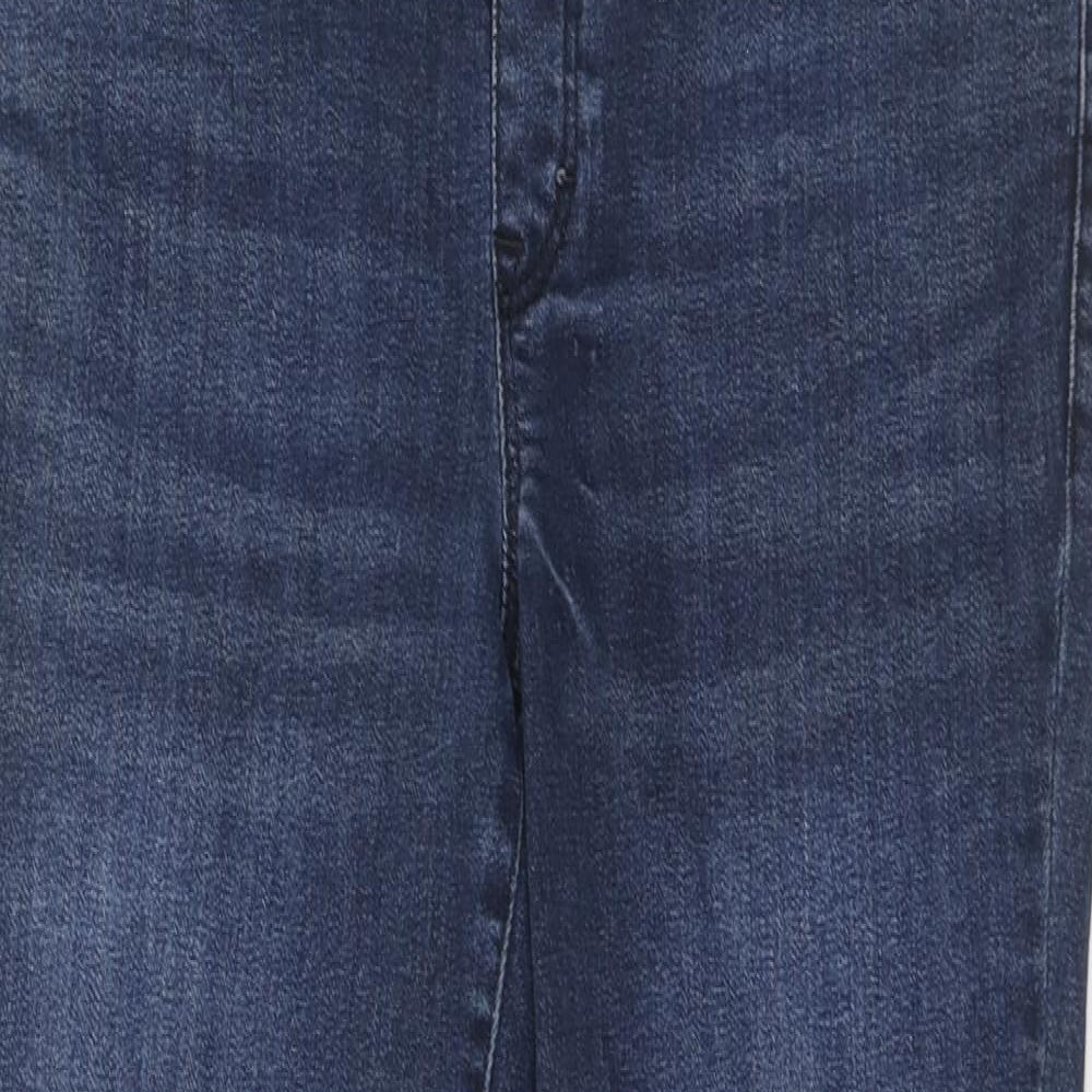 TU Womens Blue Cotton Skinny Jeans Size 12 Regular