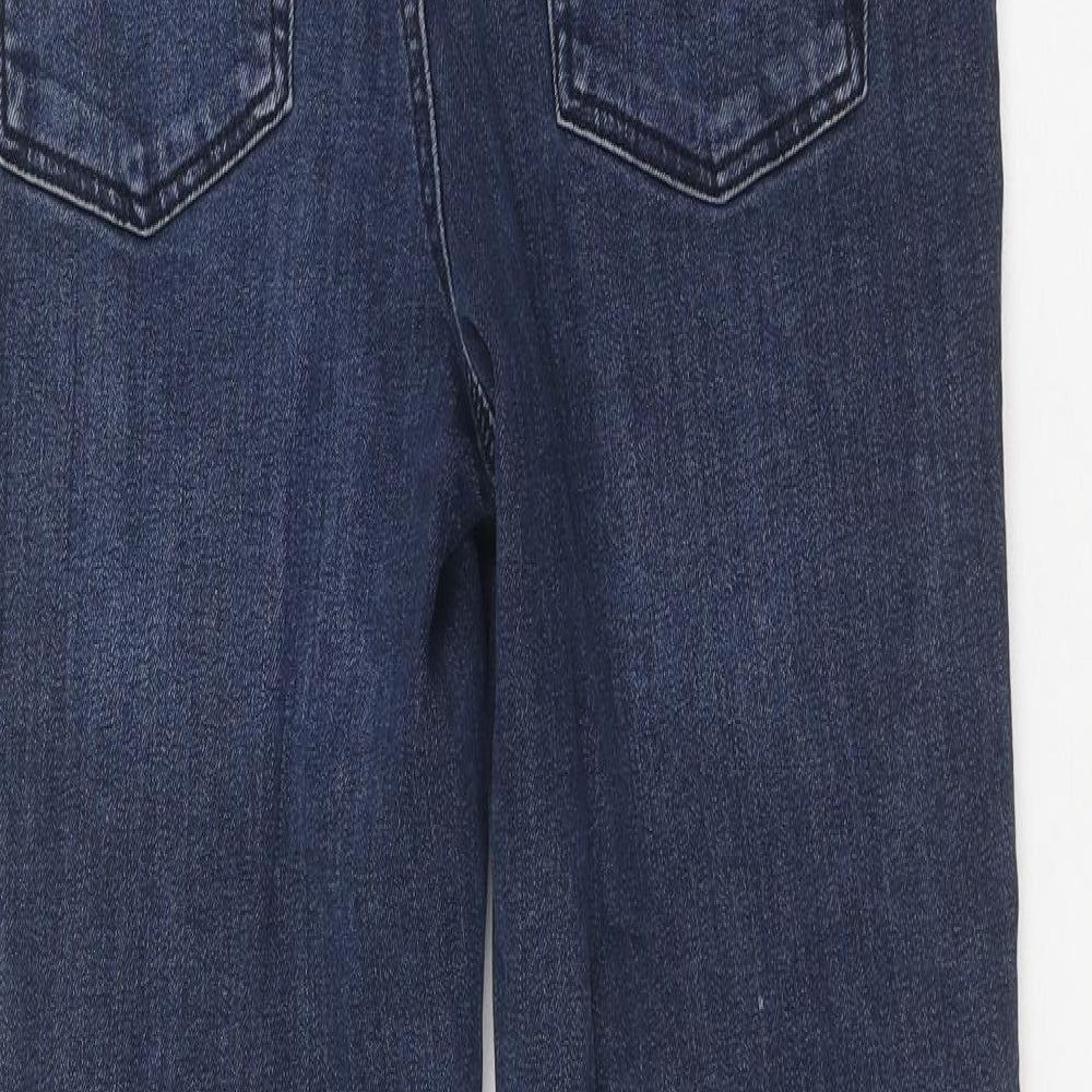 TU Womens Blue Cotton Skinny Jeans Size 12 Regular