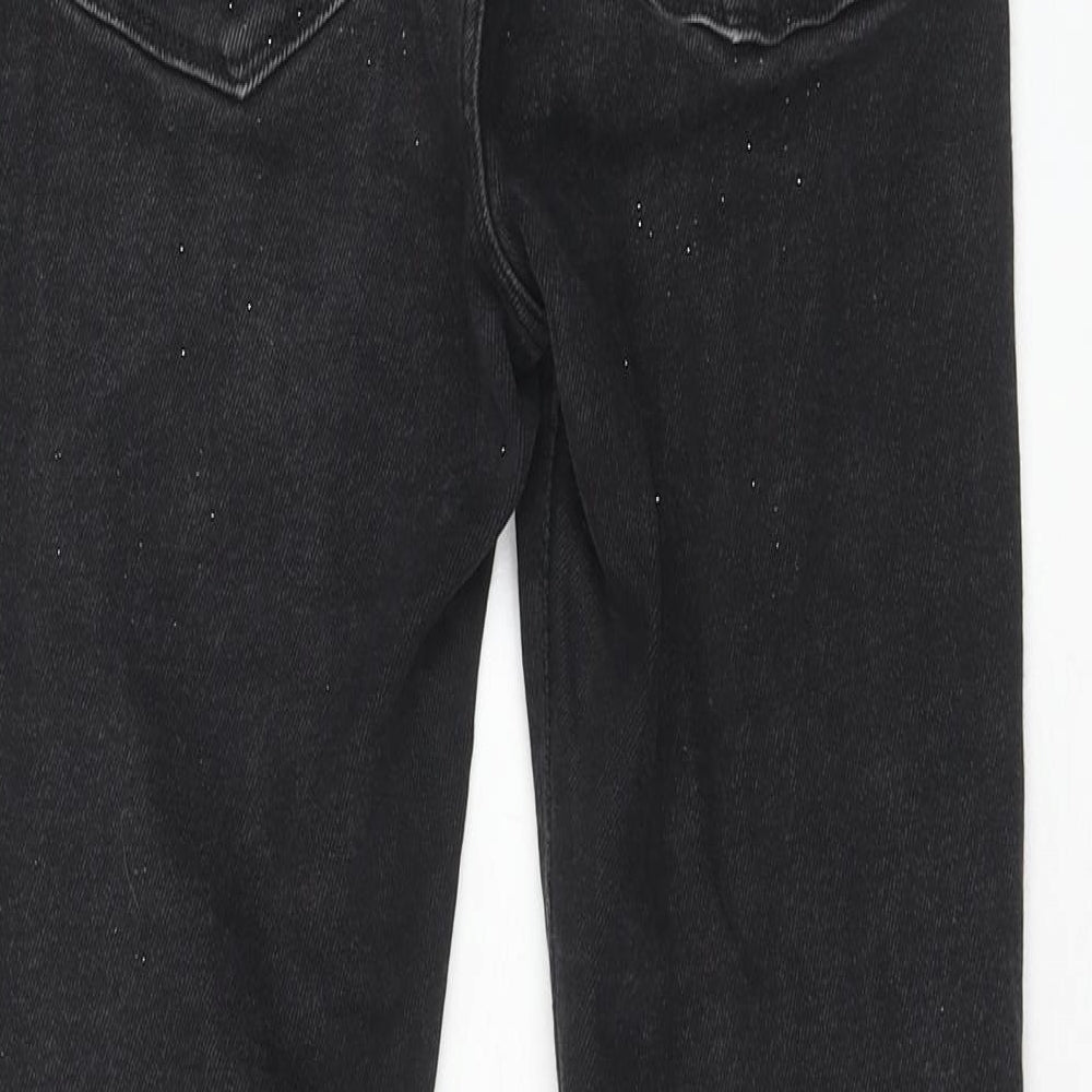 Zara Womens Blue Cotton Skinny Jeans Size 10 Regular Zip