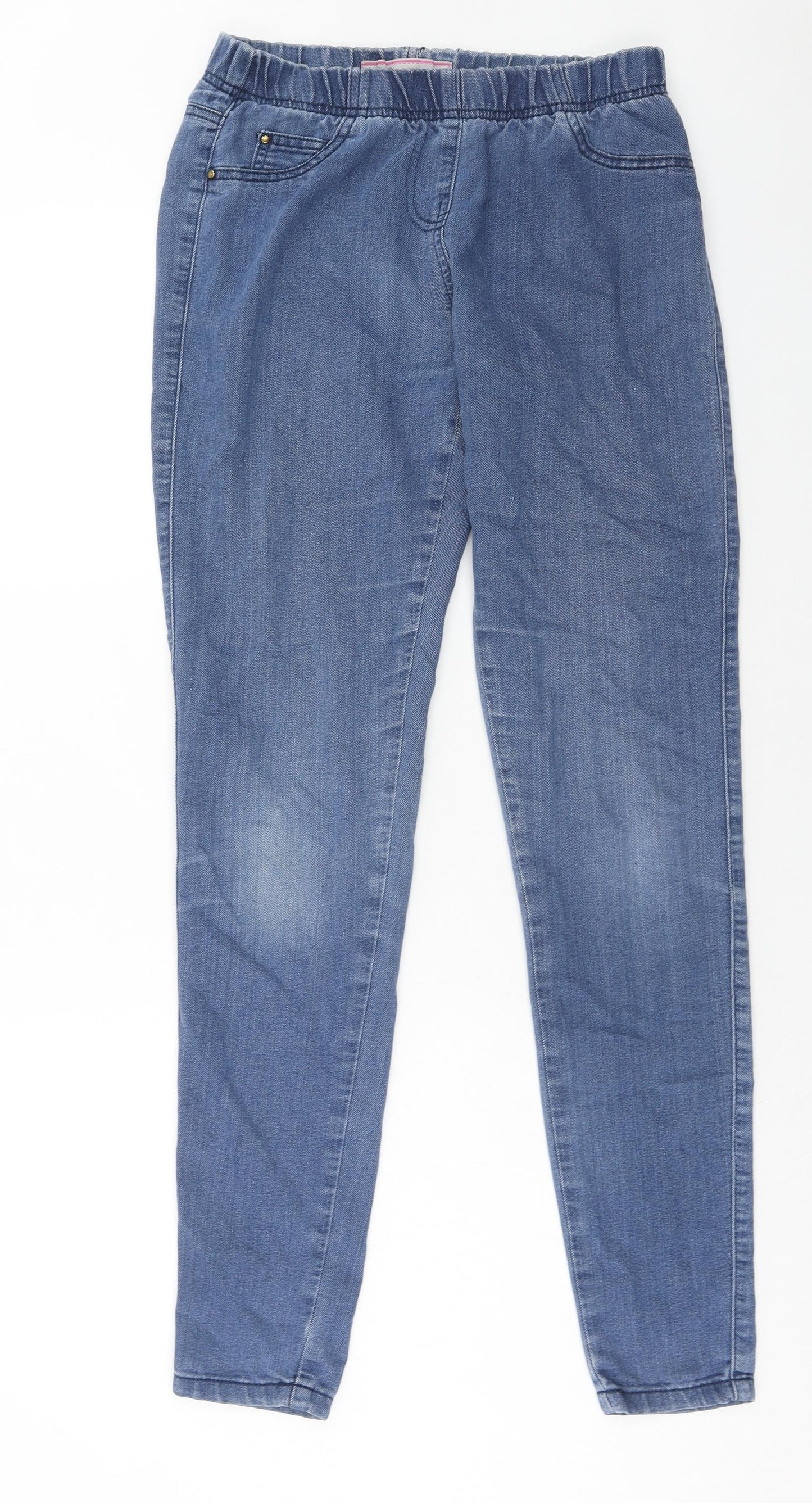 TU Womens Blue Cotton Jegging Jeans Size 10 Regular