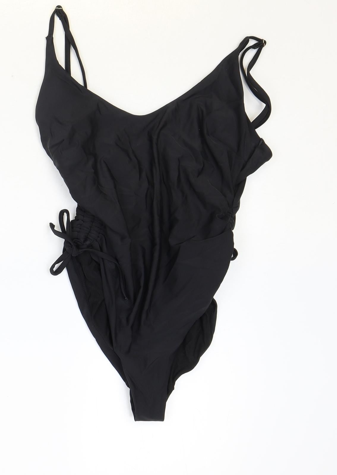 H&M Womens Black Nylon One Piece Size S