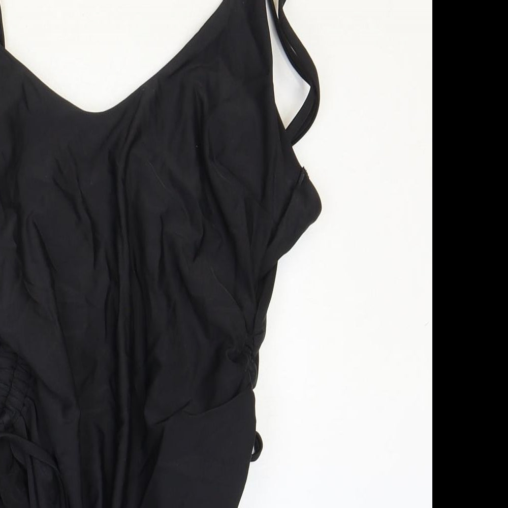 H&M Womens Black Nylon One Piece Size S