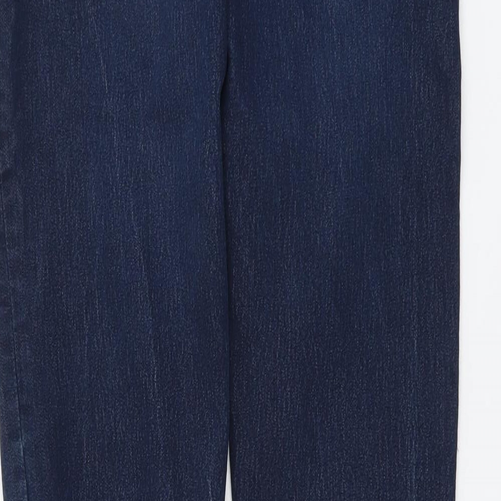 Denim & Co. Mens Blue Cotton Skinny Jeans Size 34 in L32 in Regular Button