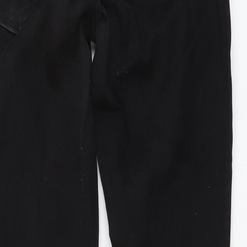 Gap Womens Black Cotton Skinny Jeans Size 28 in L28 in Regular Button