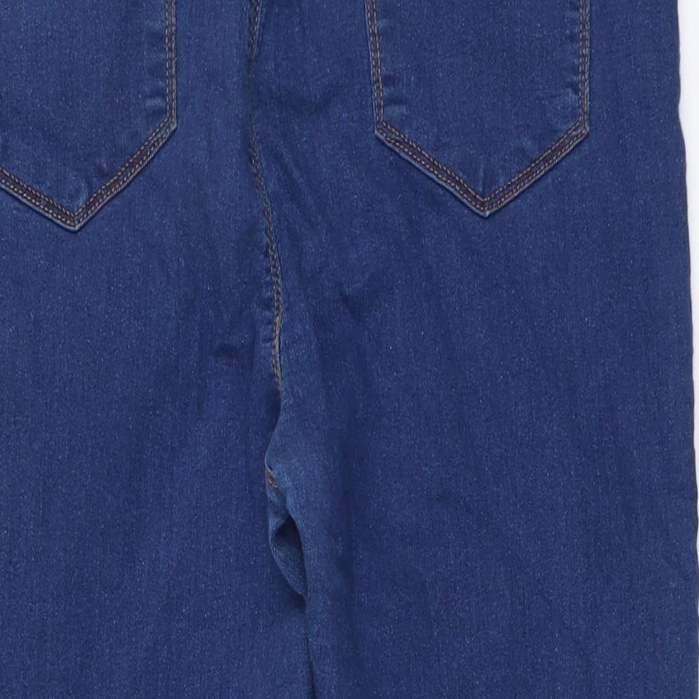 365 Denim Womens Blue Cotton Jegging Jeans Size 16 L20 in Regular