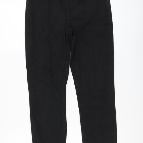 Denim & Co. Womens Black Cotton Jegging Jeans Size 10 L28 in Regular