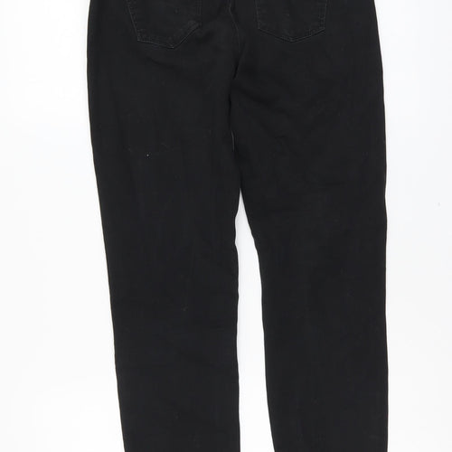 Denim & Co. Womens Black Cotton Jegging Jeans Size 10 L28 in Regular