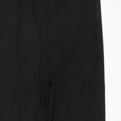 Denim & Co. Womens Black Cotton Jegging Jeans Size 10 L28 in Regular
