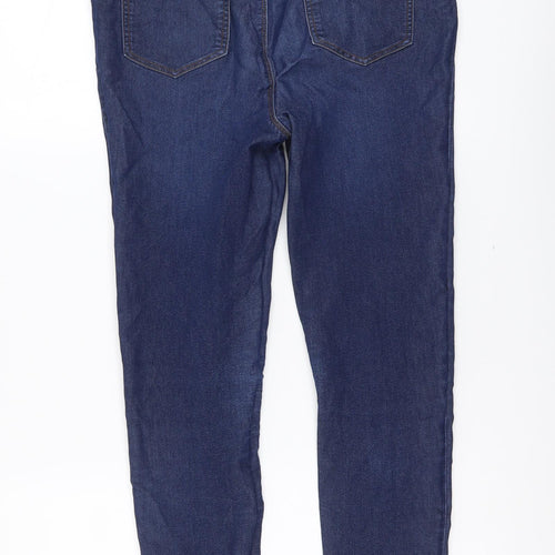 Papaya Womens Blue Cotton Jegging Jeans Size 8 L26 in Regular