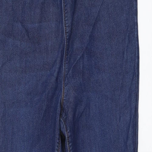 Papaya Womens Blue Cotton Jegging Jeans Size 8 L26 in Regular
